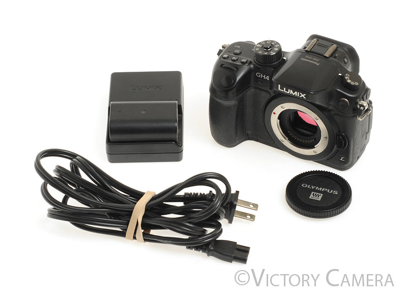 Panasonic Lumix GH4 16MP 4k Mirrorless Digital Camera Body [EX+] - Victory Camera