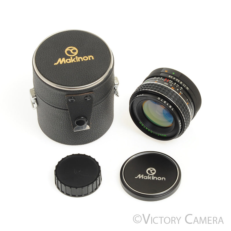 Makinon Multi-Coated 28mm f2.8 Wide Angle Lens for Pentax M42 [MINT-]