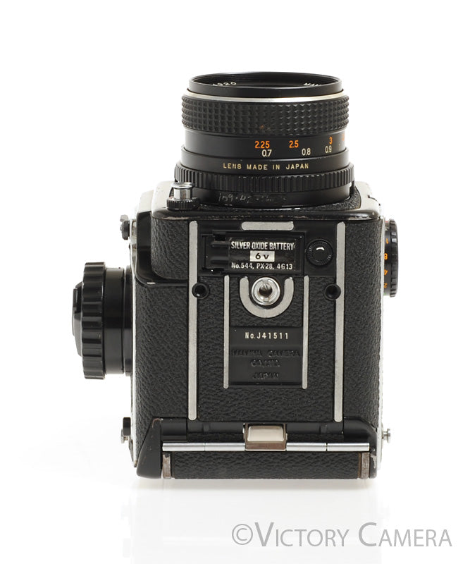 Mamiya m645 m 645 Camera w/ Eye Level &amp; 80mm f2.8 C Lens [EXC] - Victory Camera