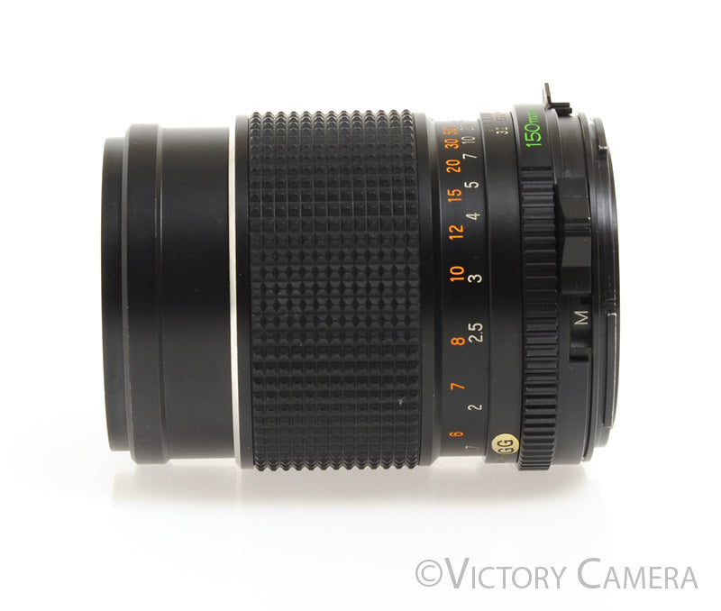 Mamiya 150mm f4 C Telephoto Portrait Lens for 645 m645 [EXC+] - Victory Camera