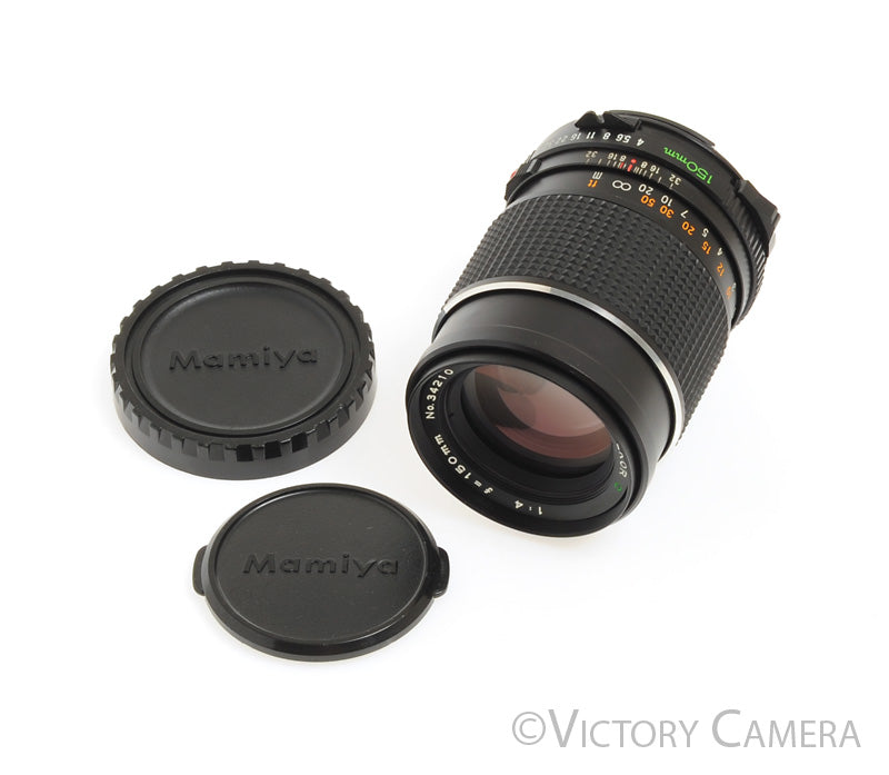 Mamiya 150mm f4 C Telephoto Portrait Lens for 645 m645 [EXC+] - Victory Camera