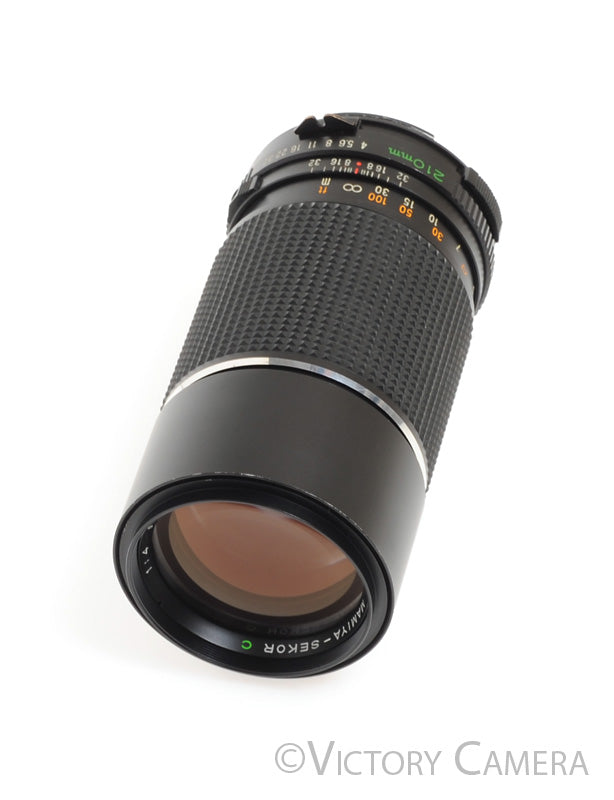 Mamiya 645 210mm f4 Sekor C Telephoto Prime Lens  [EXC] - Victory Camera