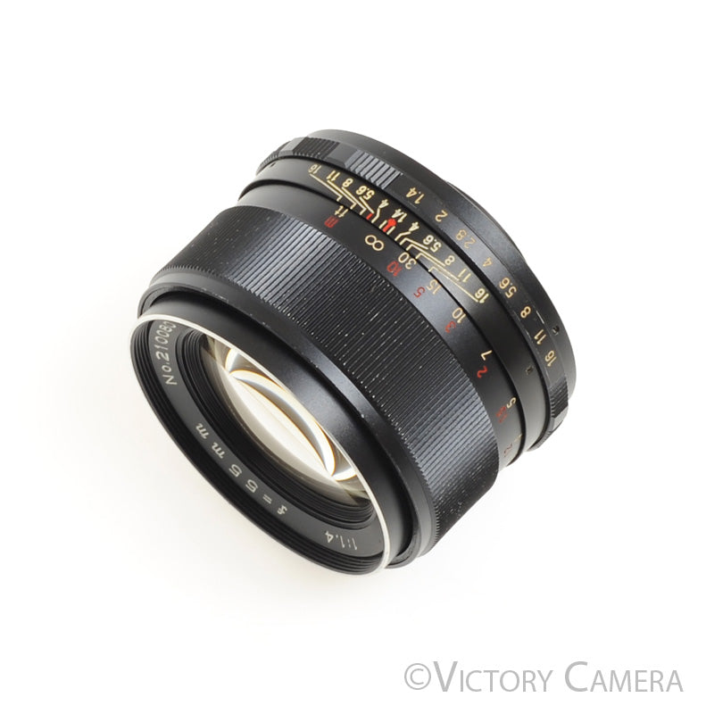 Mamiya Auto Sekor 55mm f1.4 Prime Lens for Pentax M42 Screw Mount [EXC+] - Victory Camera