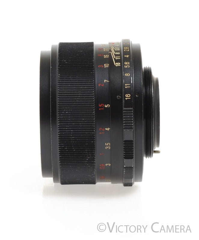 Mamiya Auto Sekor 55mm f1.4 Prime Lens for Pentax M42 Screw Mount [EXC+] - Victory Camera