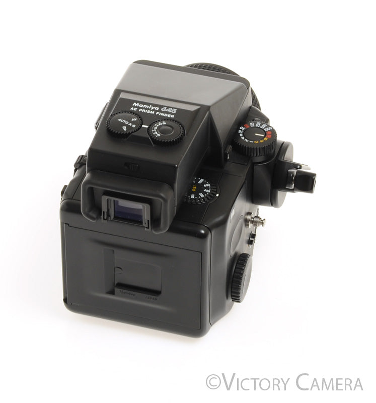 Mamiya 645 Super Medium Format Film Camera w/ Prism Finder 80mm Lens  [EXC+] - Victory Camera