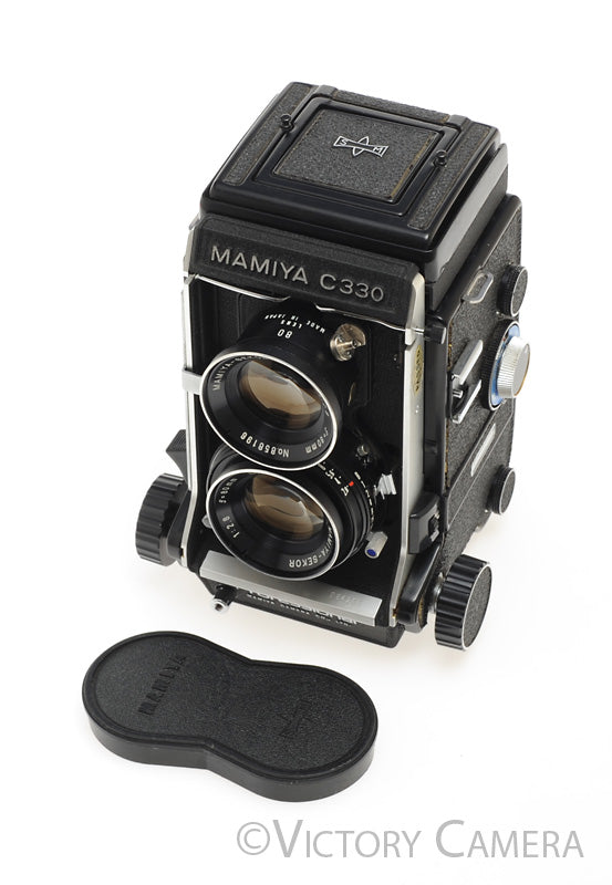 Mamiya C330 TLR 6x6 Camera w/ 80mm f2.8 Blue Dot Lens -New Seals- [EXC] - Victory Camera