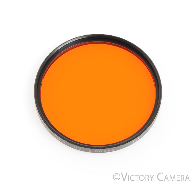 Mamiya 58mm 02 Orange Filter for Black & White Photography [MINT-] - Victory Camera