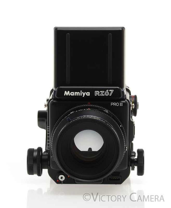 Mamiya RZ67 Pro II 6x7 Camera w/ WLF, 110mm f2.8 Prime Lens 120 Back [MINT-] - Victory Camera