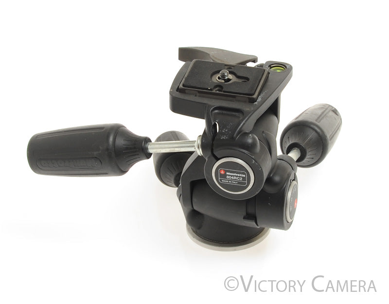 Manfrotto 804RC2 3-Way Pan/Tilt Tripod Head [EX+] - Victory Camera