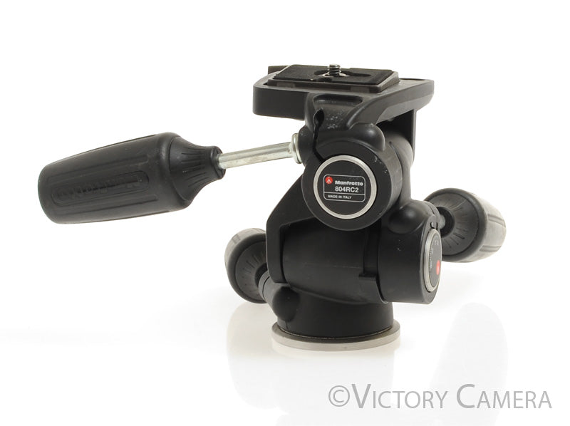 Manfrotto 804RC2 3-Way Pan/Tilt Tripod Head [EX+] - Victory Camera