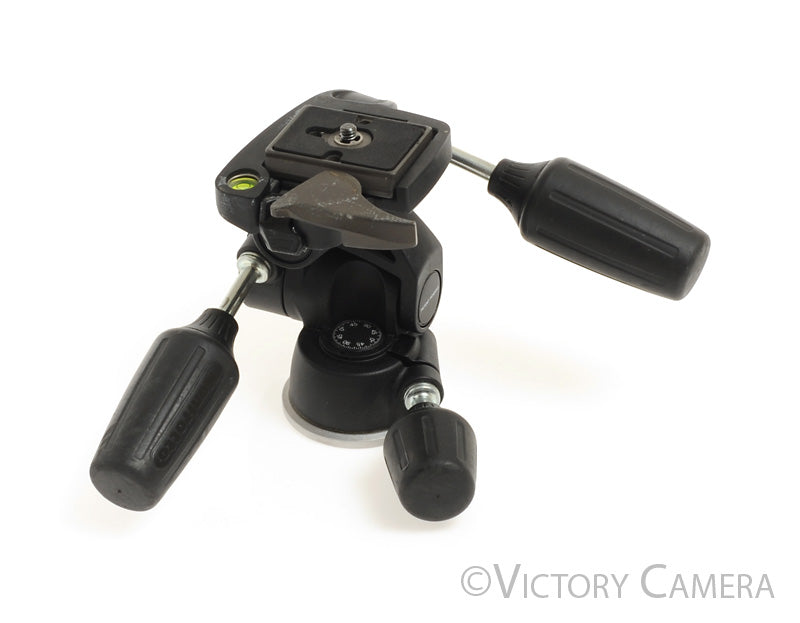 Manfrotto 804RC2 3-Way Pan/Tilt Tripod Head [EX+] - Victory Camera