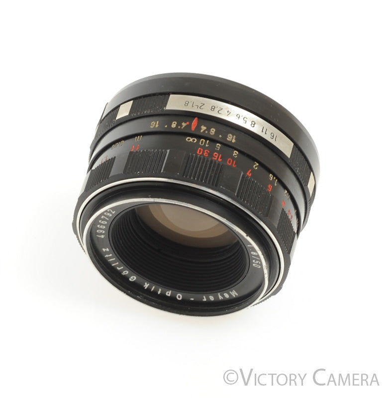 Meyer-Optik Gorlitz Oreston 50mm f1.8 M42 Standard Lens [GOOD]