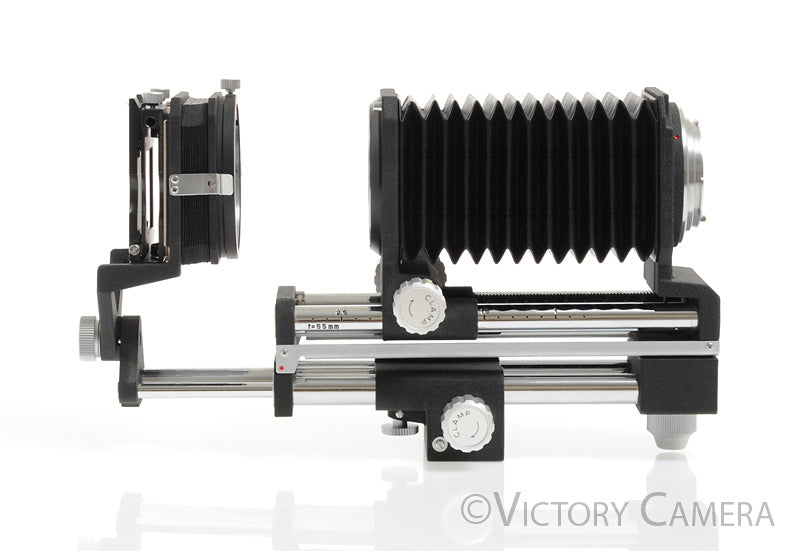 Minolta Auto Bellows Macro Stand w/ Slide Copier -Nice- - Victory Camera