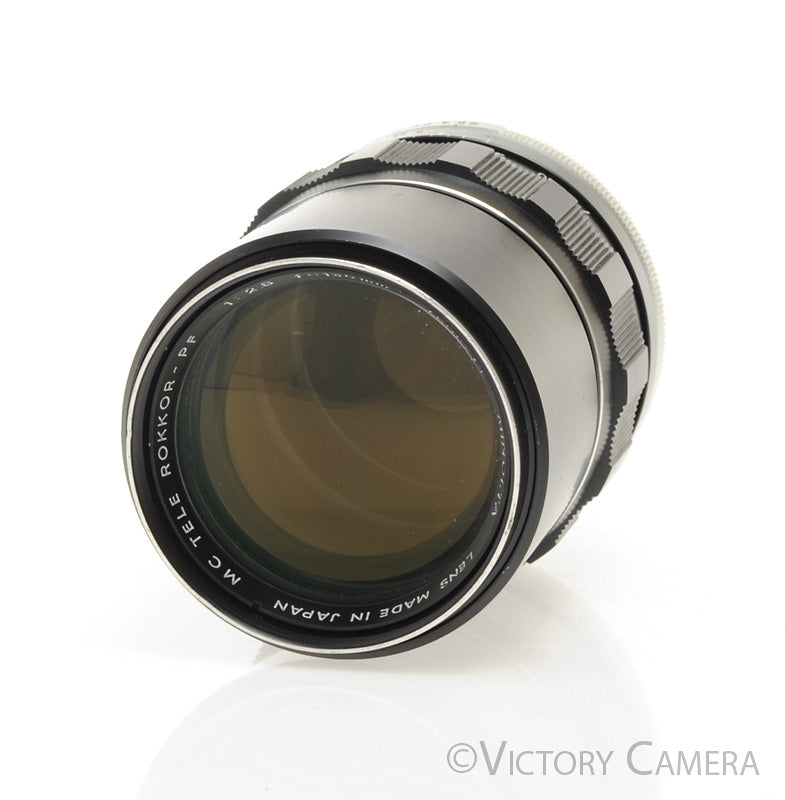 Minolta MC Tele Rokkor-X PF 135mm f2.8 Prime Lens w/ Case [EXC] - Victory Camera