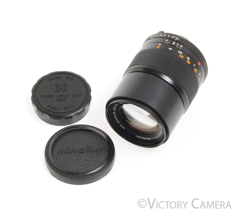 Minolta MC Celtic 135mm f3.5 MD Telephoto Lens [EXC] - Victory Camera