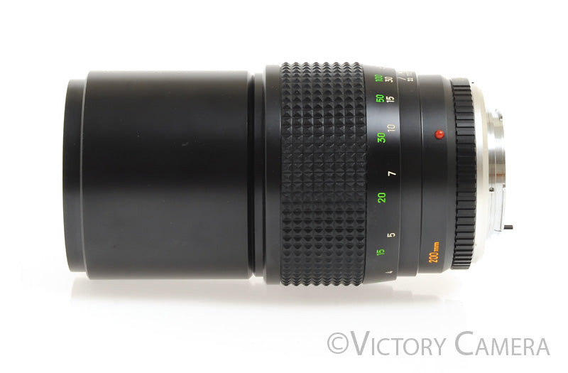 Minolta MC Tele Rokkor-QF 200mm f3.5 Telephoto Prime Lens [MINT-] - Victory Camera