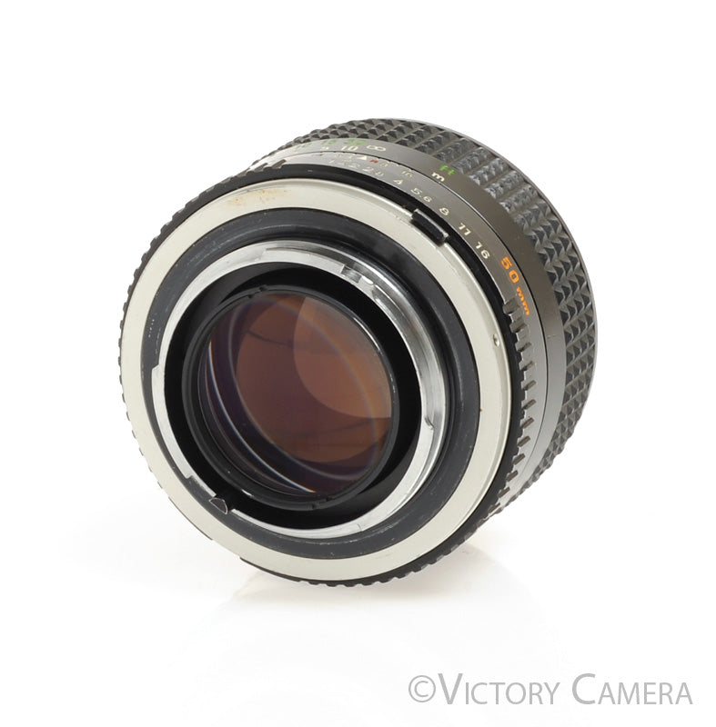 Minolta MC Rokkor-PG 50mm f1.4 Prime Lens [EXC] - Victory Camera