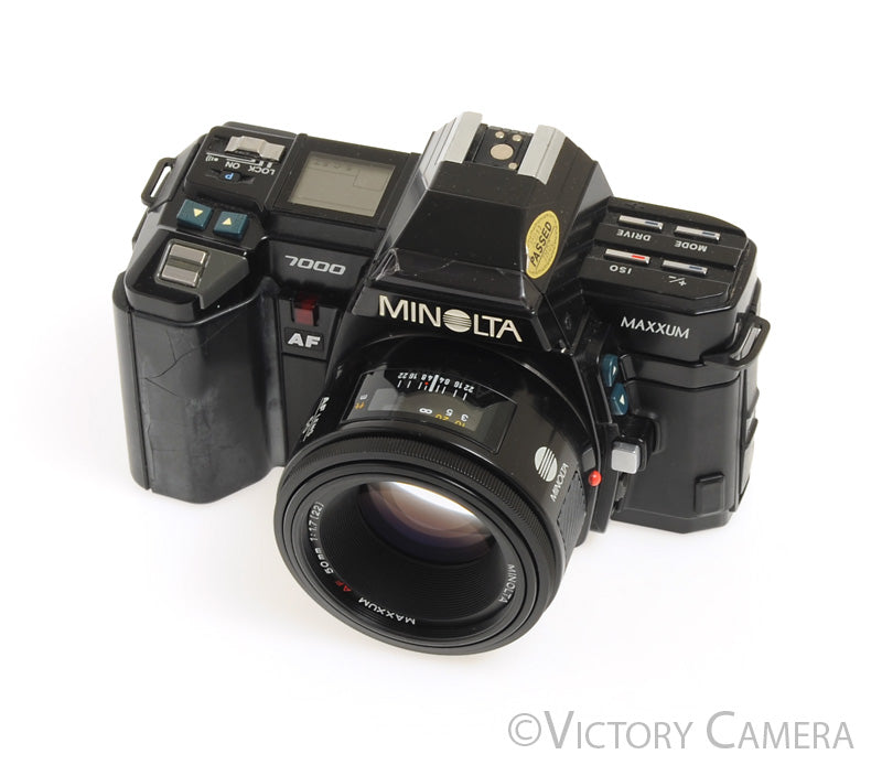 Minolta Maxxum 7000 35mm Film Camera with 50mm f1.7 Prime Lens [EXC-]