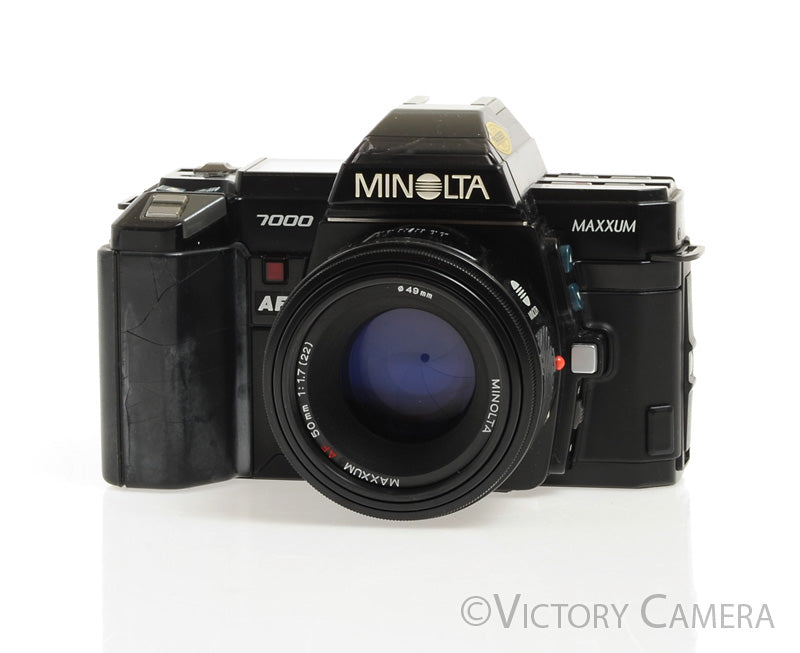 Minolta Maxxum 7000 35mm Film Camera with 50mm f1.7 Prime Lens [EXC-]