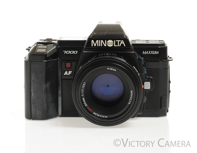 Minolta Maxxum 7000 35mm Film Camera with 50mm f1.7 Prime Lens [EXC-]