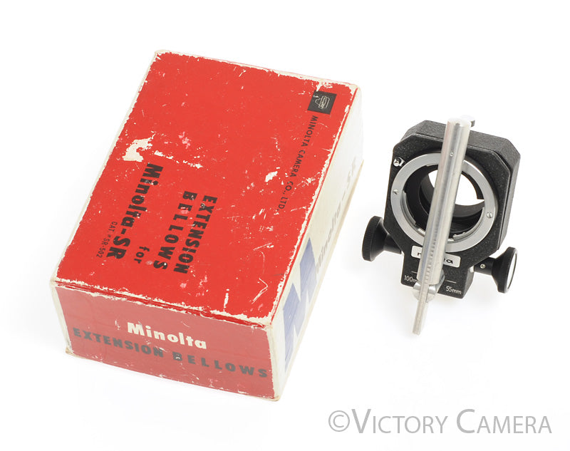 Minolta Macro Extension Bellows for SR w/ Box [EXC-] - Victory Camera