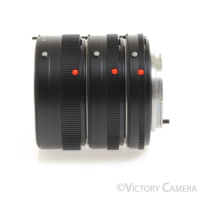 Minolta Extension Tube Kit 14mm, 21mm, 28mm for Macro [MINT] - Victory Camera