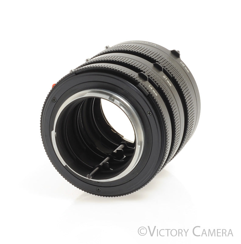 Minolta Extension Tube Kit 14mm, 21mm, 28mm for Macro [MINT] - Victory Camera