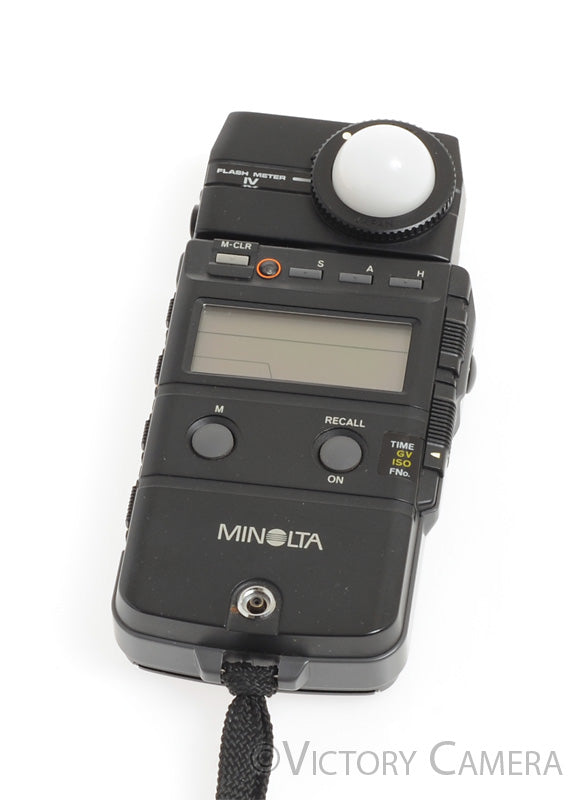 Minolta Auto Meter IV Light Meter / Flash Meter -Accurate- [EXC+] - Victory Camera