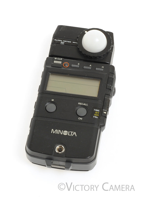 Minolta Auto Meter IV Light Meter / Flash Meter -Accurate- [EXC-]