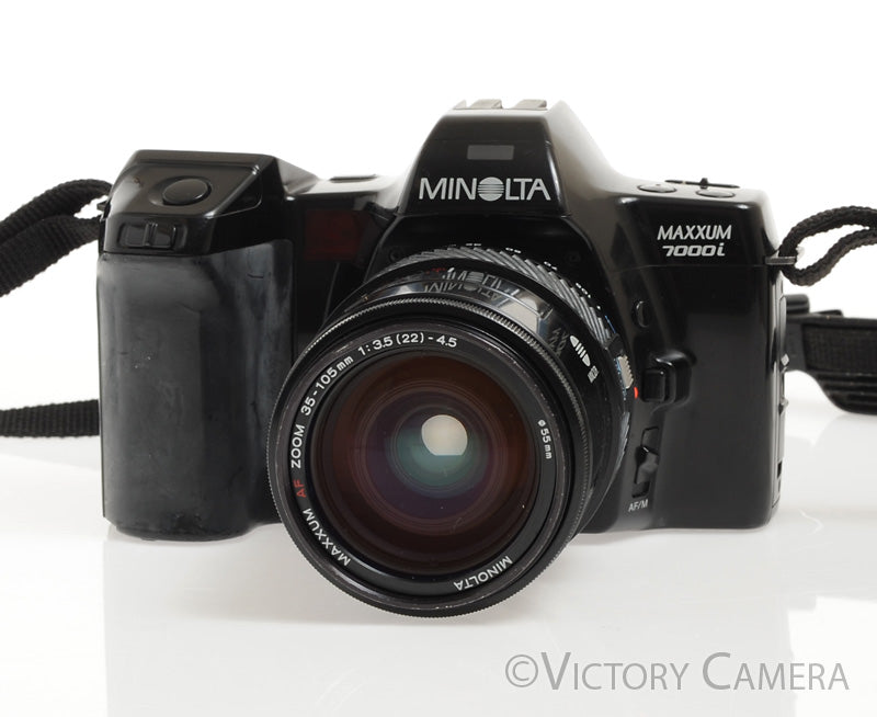 Minolta Maxxum 7000i 35mm AF Film Camera w/ 35-105mm Zoom Lens