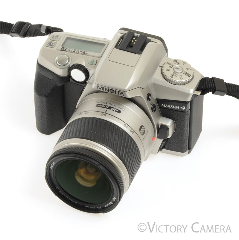 Minolta Maxxum 4 35mm Film SLR Camera w/ 35-80mm Zoom Lens [EXC+] - Victory Camera