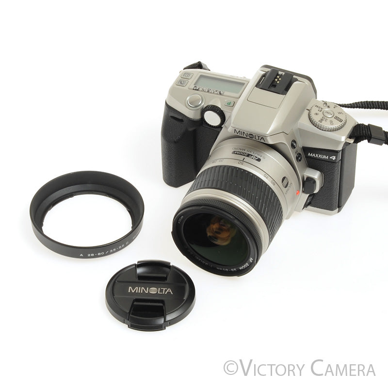 Minolta Maxxum 4 35mm Film SLR Camera w/ 35-80mm Zoom Lens [EXC+] - Victory Camera