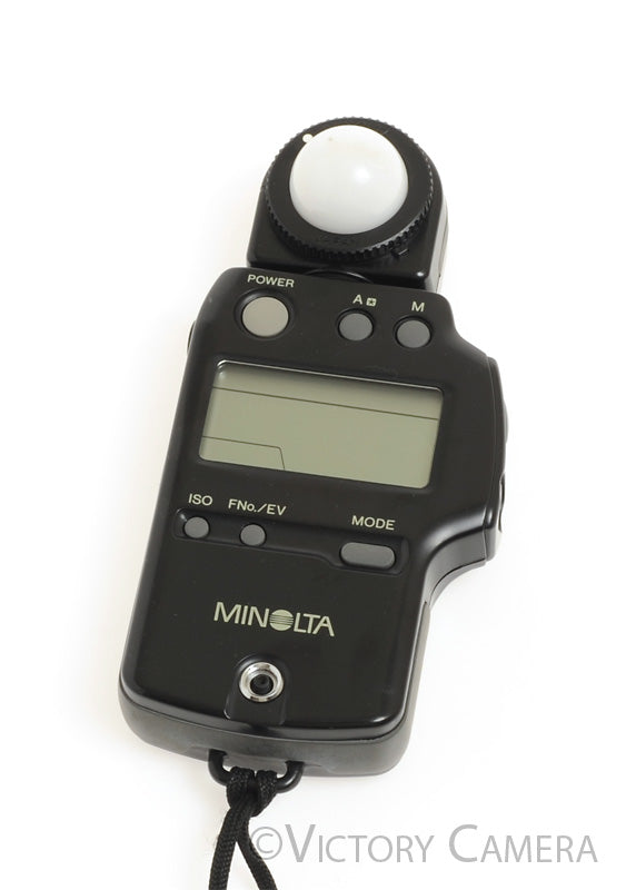 Minolta Auto Meter IV F Light Meter / Flash Meter w/ Case [EXC]