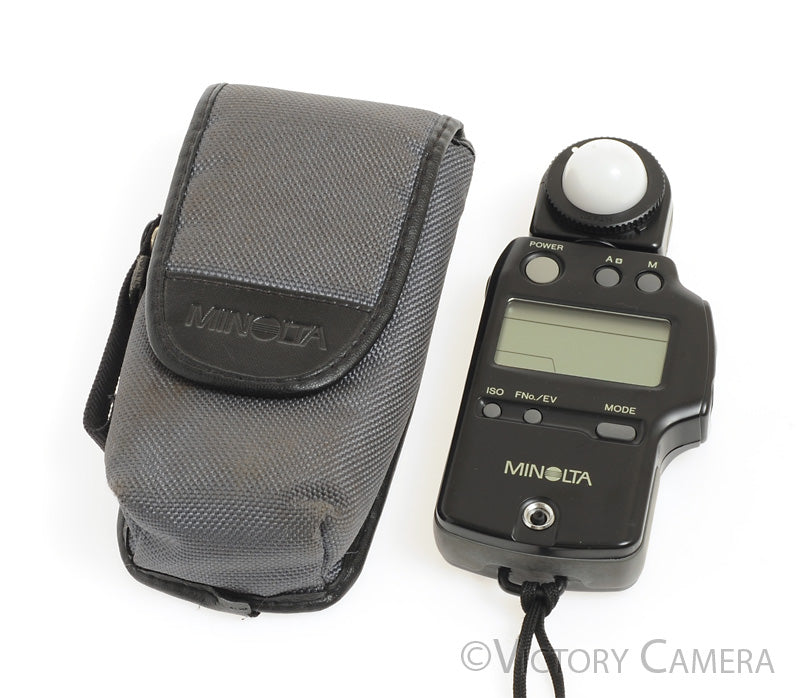 Minolta Auto Meter IV F Light Meter / Flash Meter w/ Case [EXC]