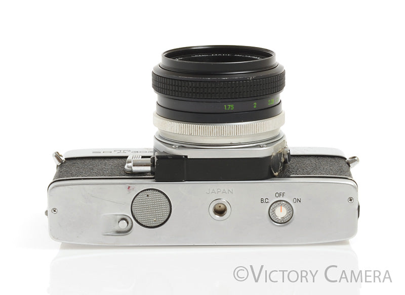 Minolta SRT103 Chrome 35mm Camera w/ 55mm f1.9 Lens -New Seals- [EXC-] - Victory Camera