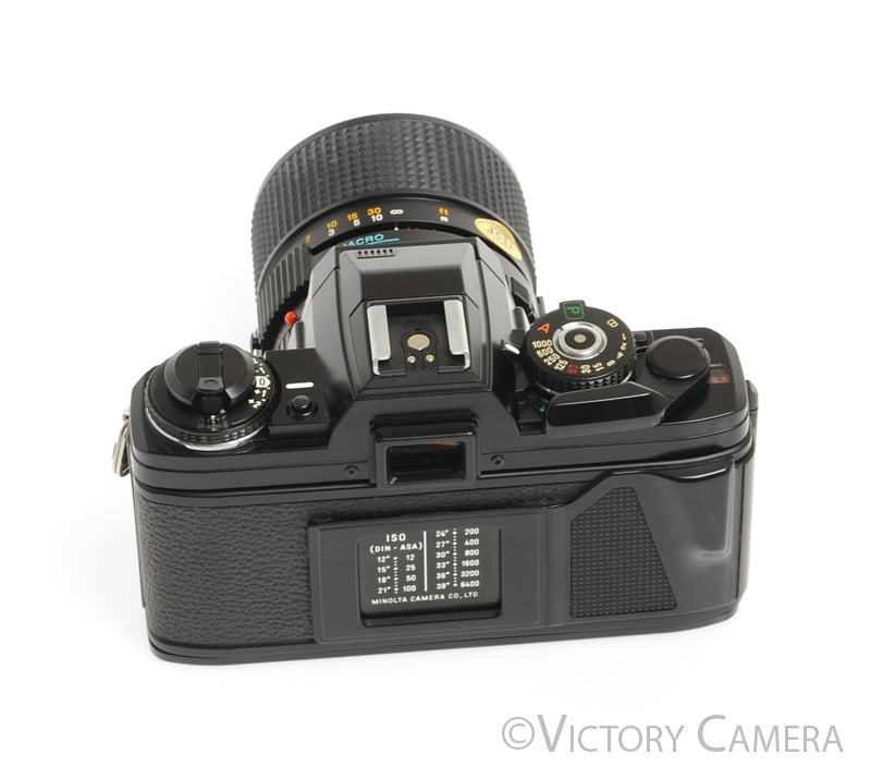 Minolta X-700 X700 Black SLR Film Camera w/ 35-70mm Zoom Lens -New Seals- [EX+] - Victory Camera