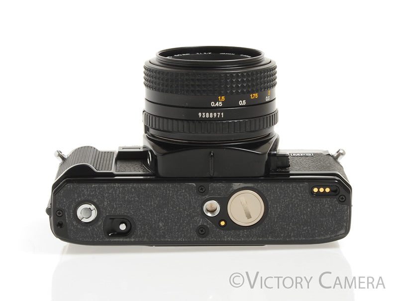 Minolta X-700 X700 Black SLR Film Camera w/ 50mm f1.7 Lens -New Seals- [EX+] - Victory Camera