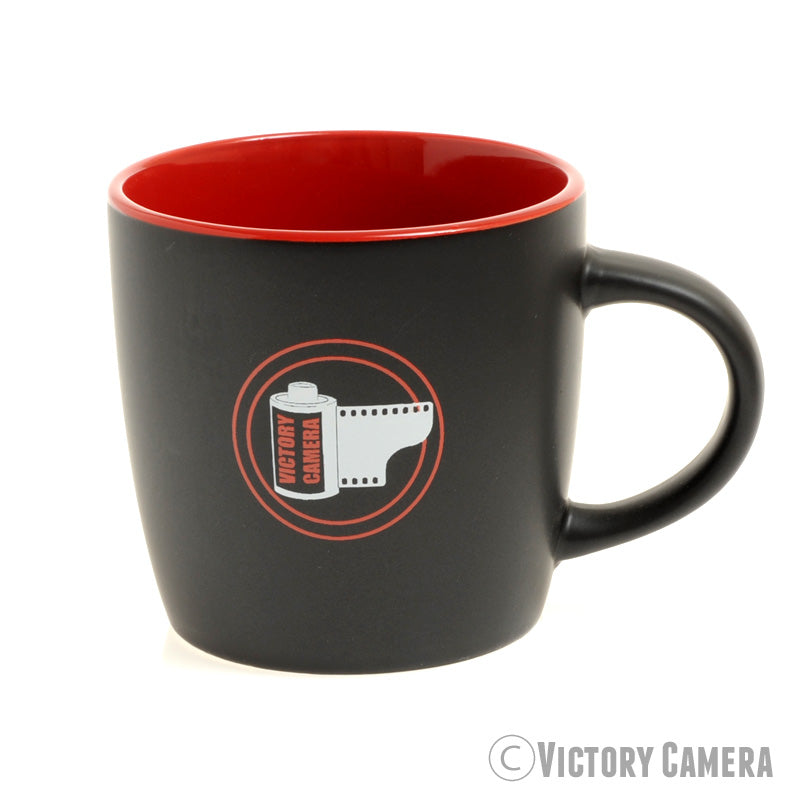 Victory Camera 12oz Black &amp; Red Ceramic Mug - Victory Camera