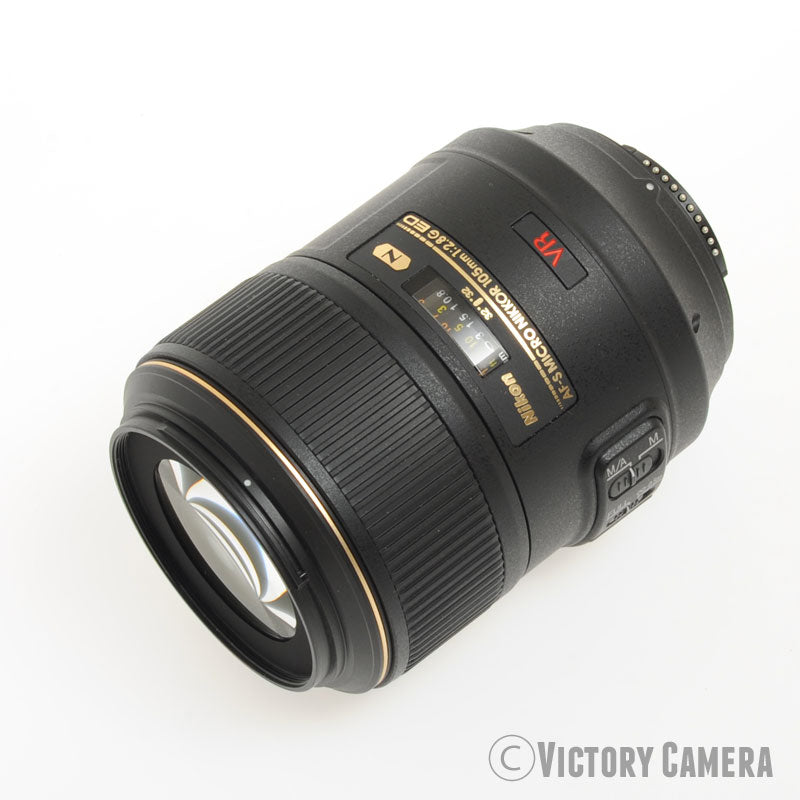 Nikon Micro-Nikkor AF-S 105mm f2.8 G ED Nano VR Macro Lens [MINT-] - Victory Camera