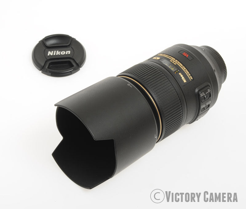 Nikon Micro-Nikkor AF-S 105mm f2.8 G ED Nano VR Macro Lens [MINT-] - Victory Camera