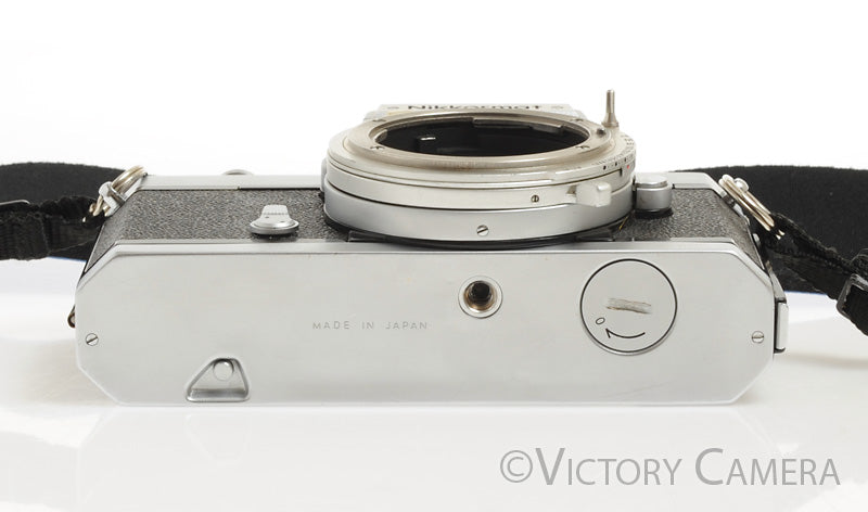 Nikon Nikkormat FT Chrome 35mm Film Camera Body [GOOD] - Victory Camera