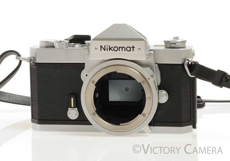 Nikon Nikomat Nikkormat FT-N FTN Chrome 35mm Film Camera Body [Near Mint]