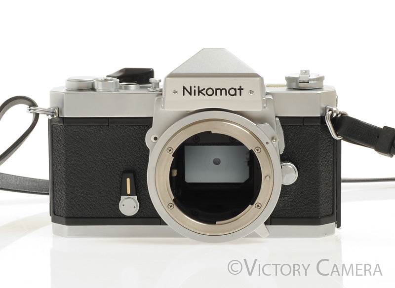 Nikon Nikomat Nikkormat FT-N FTN Chrome 35mm Film Camera Body [Near Mint]