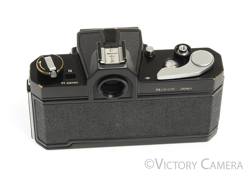 Nikon Nikkormat FT-N FTN Black 35mm Film Camera Body -New Seals- [GOOD] - Victory Camera