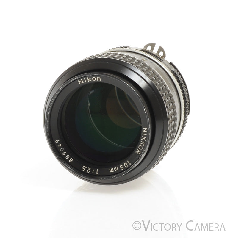 Nikon Nikkor 105mm f2.5 Photomic AI Portrait Prime Lens  [BAR] - Victory Camera