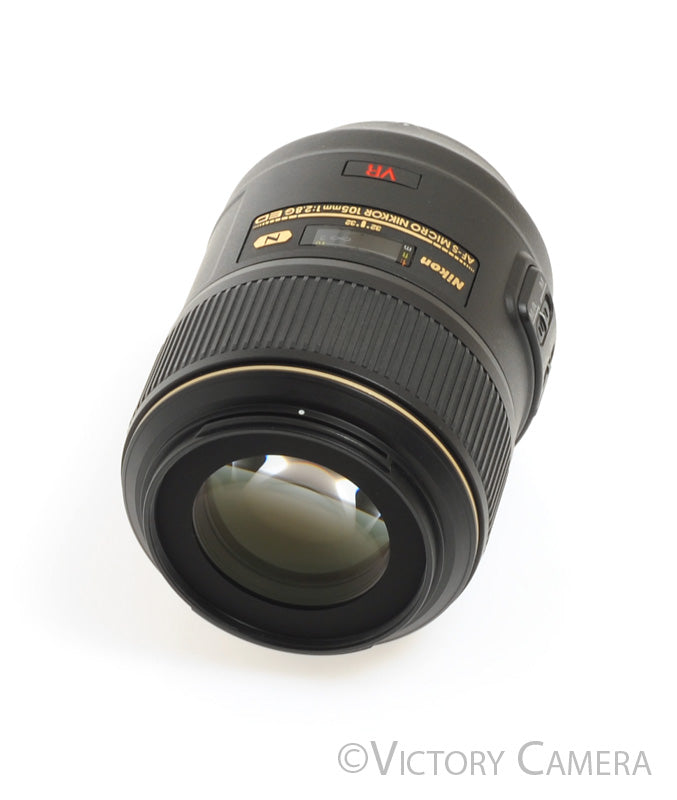 Nikon Micro-Nikkor AF-S 105mm f2.8 G ED Nano VR Macro Lens [MINT-] - Victory Camera