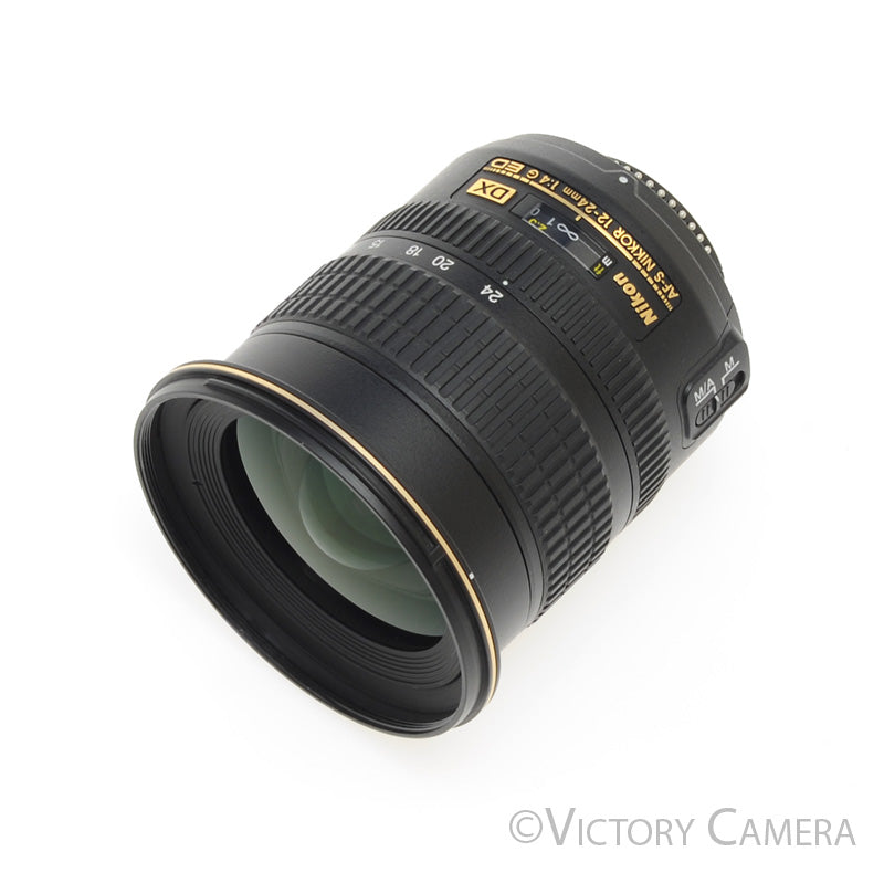 Nikon Nikkor AF-S 12-24mm f4 G ED DX Autofocus Lens -US Serial- [EXC+] - Victory Camera