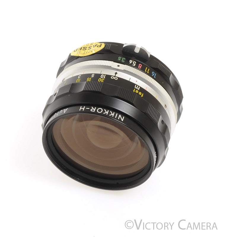 Nikon Nikkor-H 2.8cm 28mm f3.5 non-AI Wide Angle Lens [MINT-] - Victory Camera