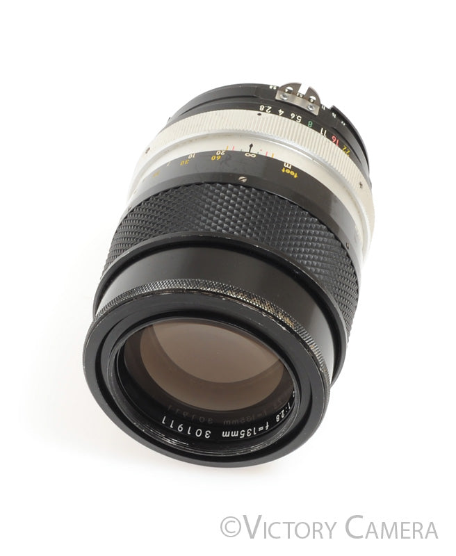 Nikon Nikkor-Q Auto 135mm f2.8 Photomic Factory AI'd Lens [EXC-] - Victory Camera