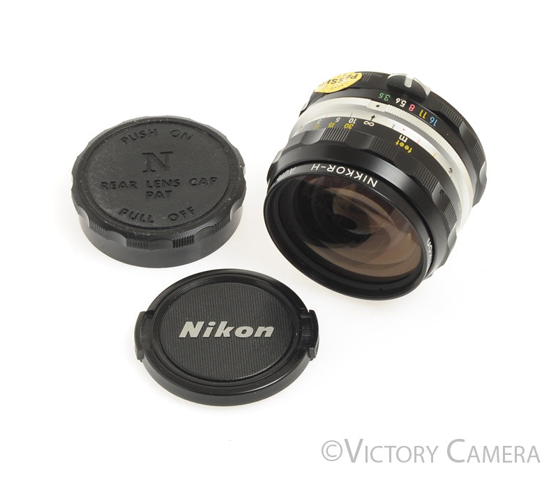 Nikon Nikkor-H 2.8cm 28mm f3.5 non-AI Wide Angle Lens [MINT-] - Victory Camera